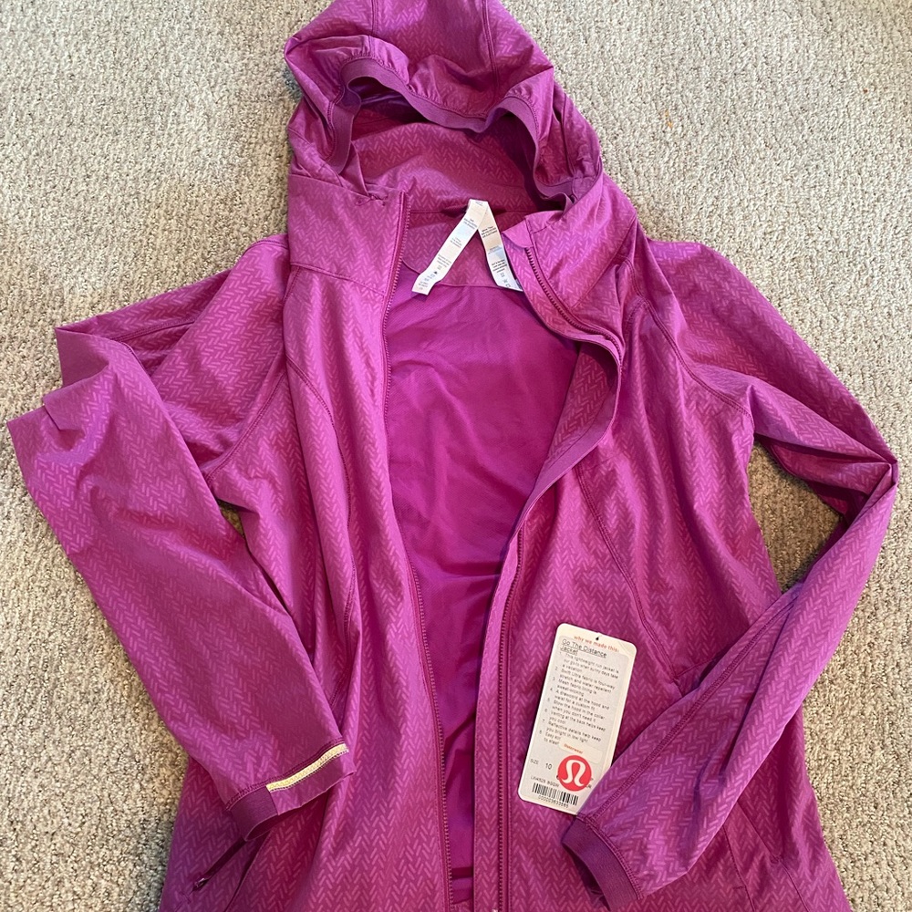 Lululemon Raincoat Size 10